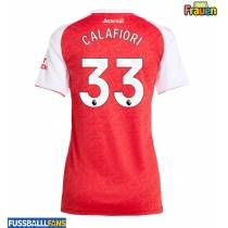 Arsenal Riccardo Calafiori #33 Heimtrikot Frauen 2025-26 Kurzarm
